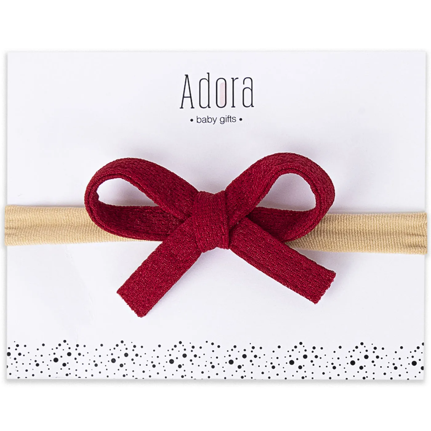 Adora Mini Waffle Bow Headband