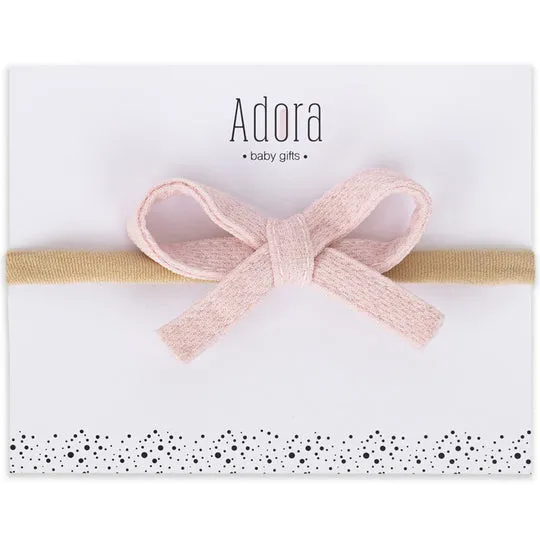 Adora Mini Waffle Bow Headband