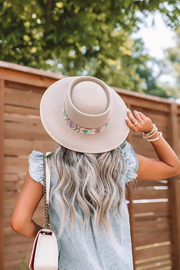 All About Fashion Wool Fedora