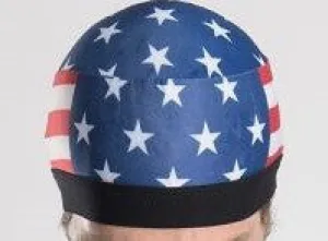 AMERICAN FLAG SKULL CAP SOAKER S/M 57710