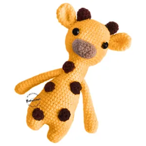 Babymoon Fawn (17 Cm) Handmade Knitted Stuffed Animal Baby Kids Photography Shoot Props Organic Toys