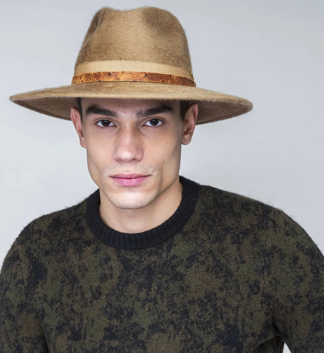 Bailey of Hollywood - Croft Fedora - Wool Beaver finish - Taupe