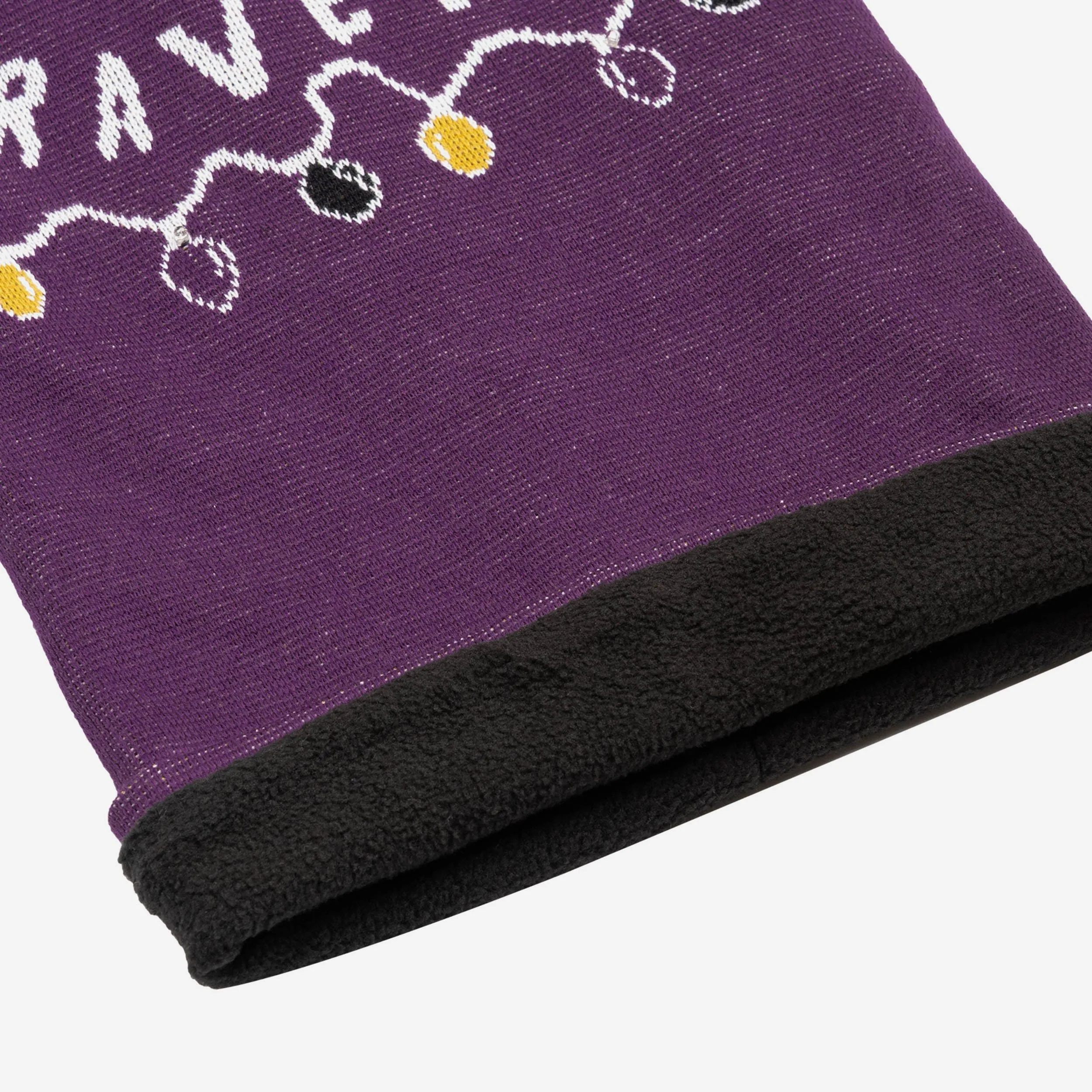 Baltimore Ravens Light Up Knit Gaiter Scarf
