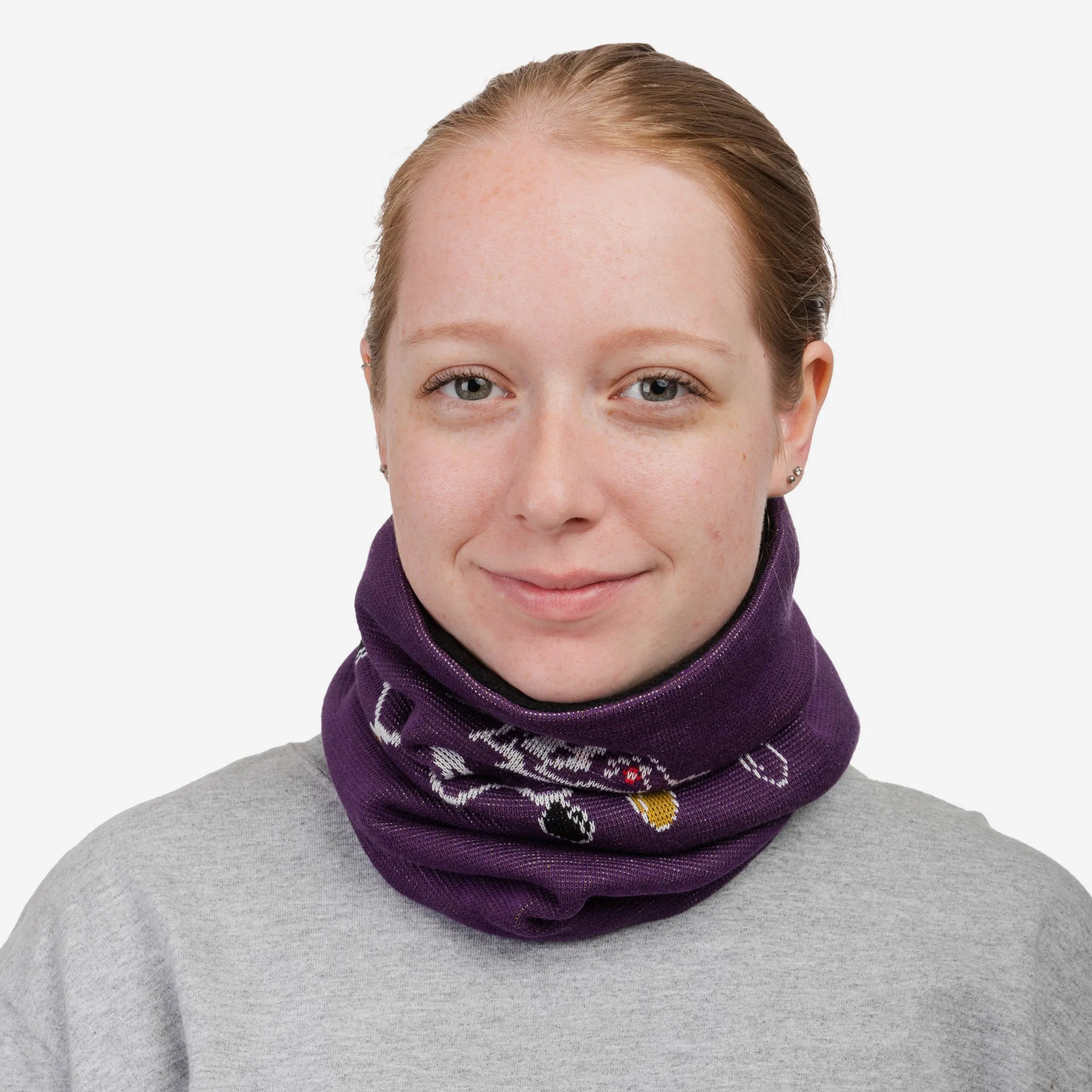 Baltimore Ravens Light Up Knit Gaiter Scarf
