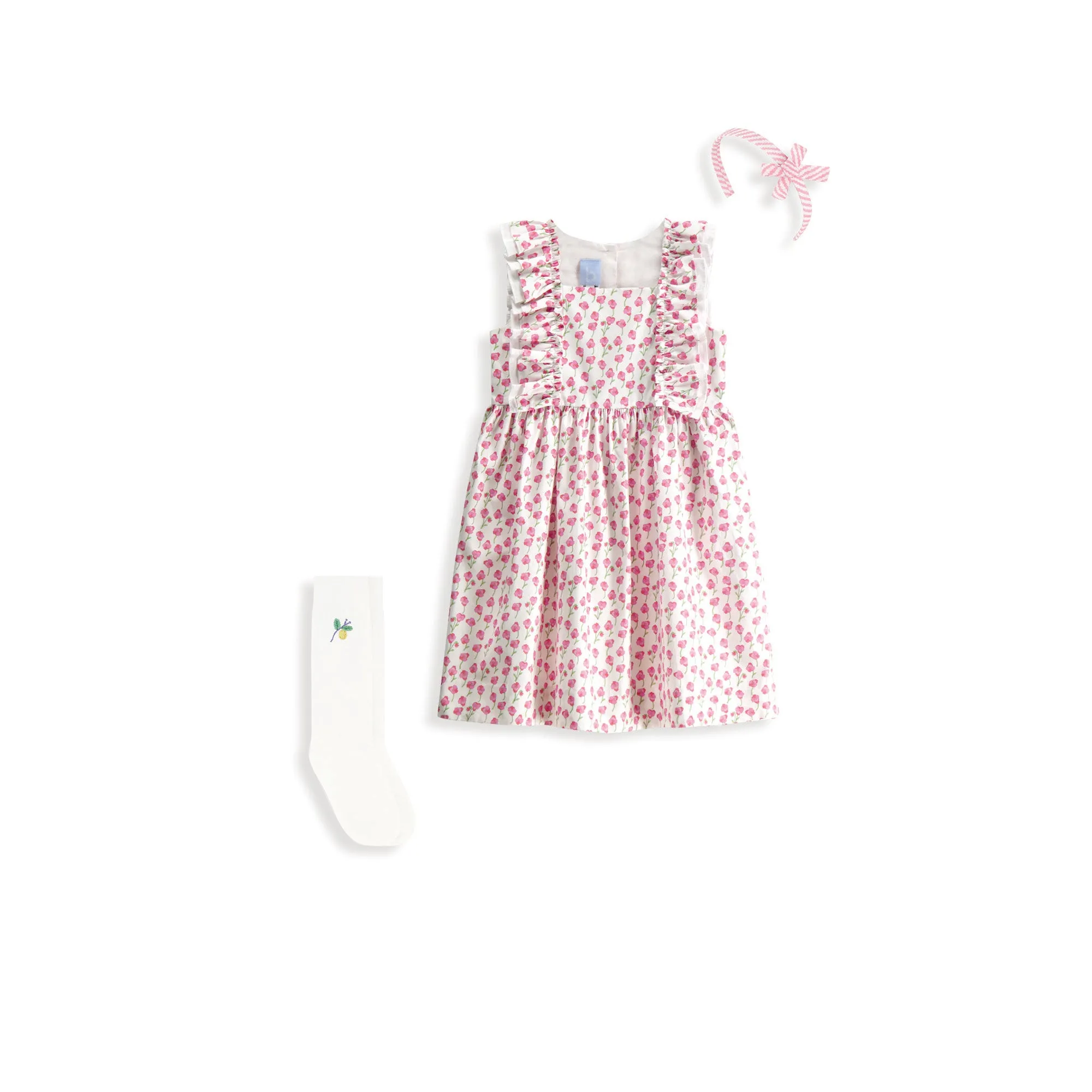 Bliss Printed Headband -- Pink Bubble Stripe