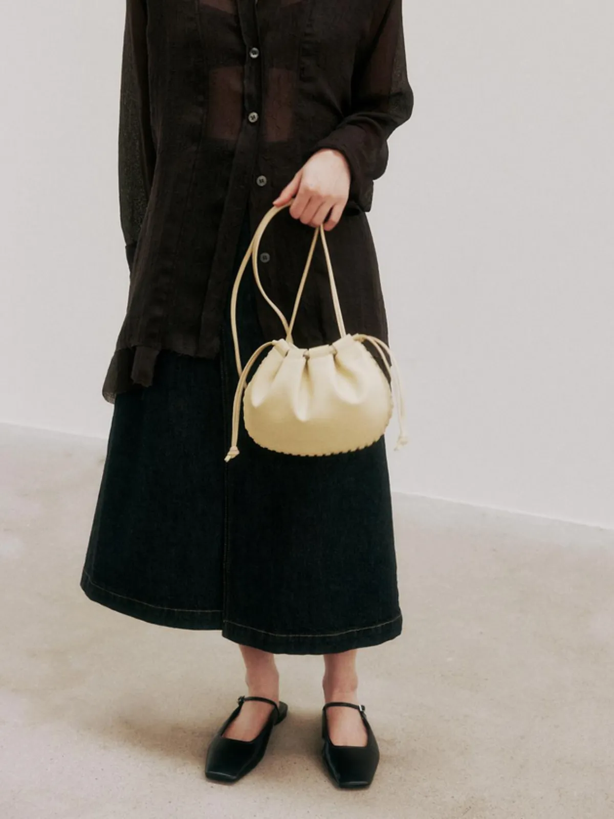 Bon Bien Bag In Hay Yellow