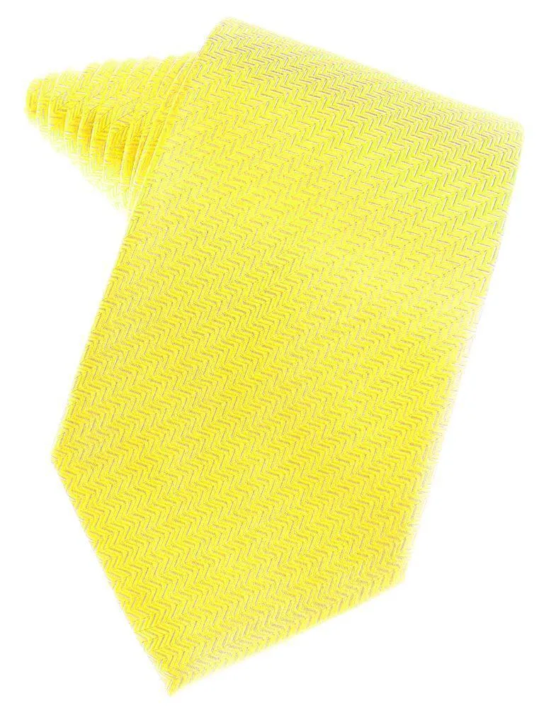 Bubblegum Herringbone Necktie