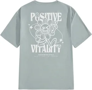 COZYEASE Men's Letter Graphic Tees Short Sleeve Vintage Streetwear T Shirts Casual Summer Tops