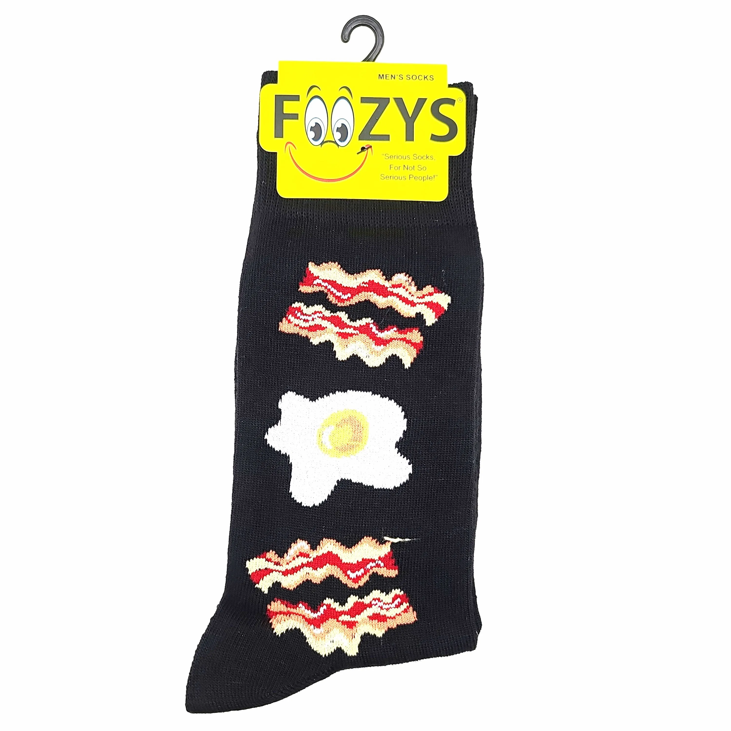 Eggs & Bacon Socks Foozys Unisex Crew