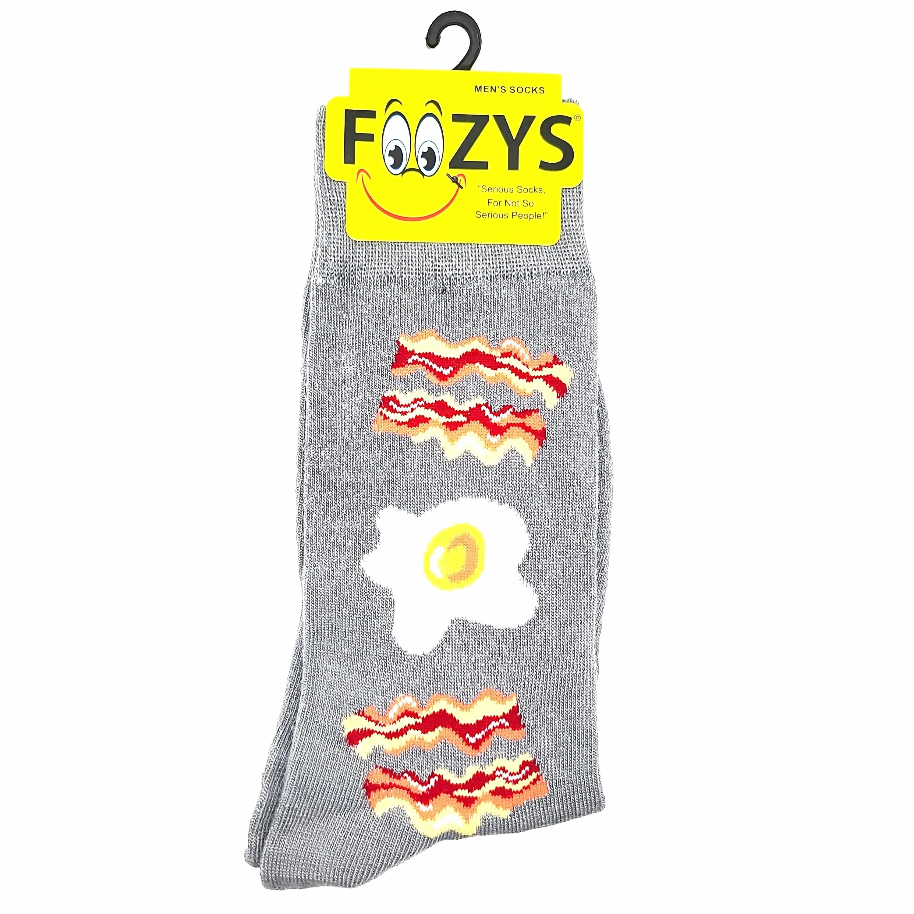 Eggs & Bacon Socks Foozys Unisex Crew