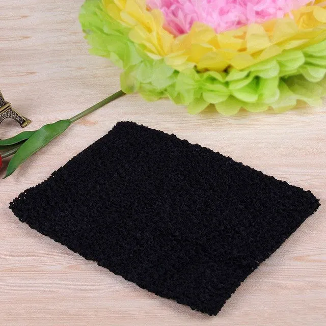FENGRISE 20X23cm Tulle Spool Tutu Crochet Chest Wrap Tube Tops Apparel Sewing Knit Fabric Girl Birthday Gifts Headbands Skirt