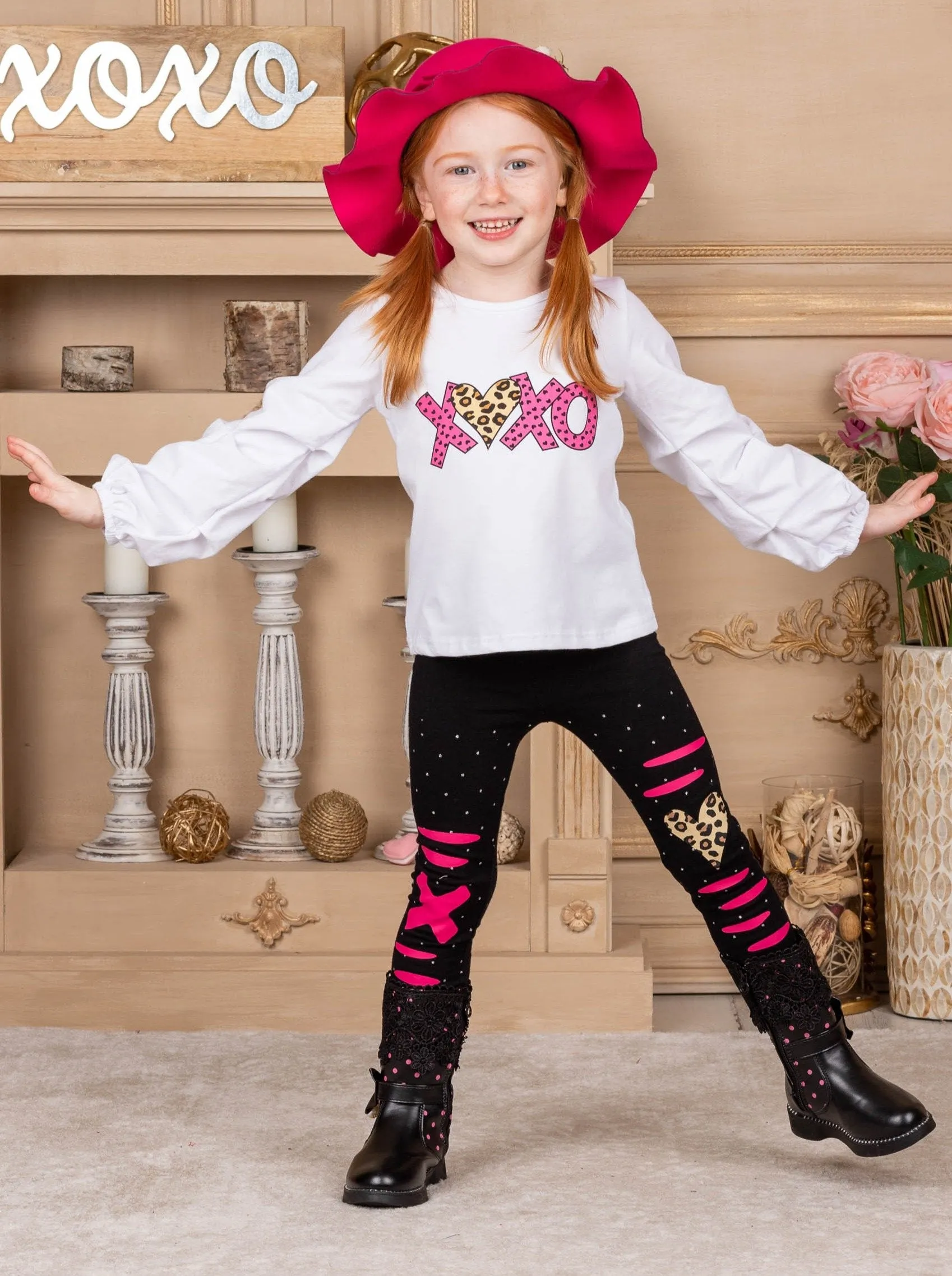 Girls "XOXO" Set