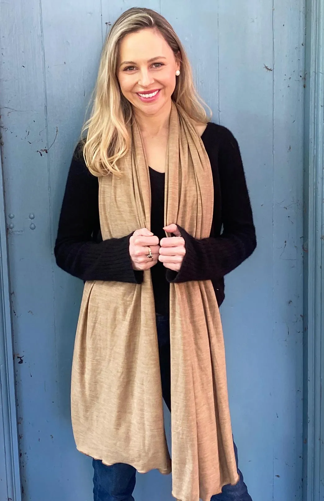 Lightweight Scarf - Merino/Tencel