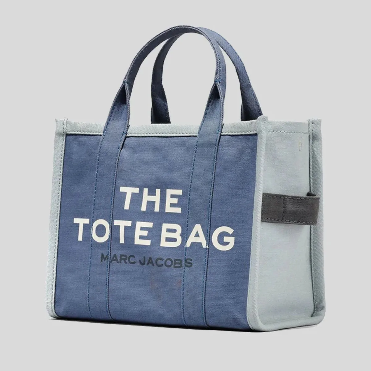 Marc Jacobs The Colorblock Large Tote Bag In Blue Shadow Multi - H062M01RE21-482
