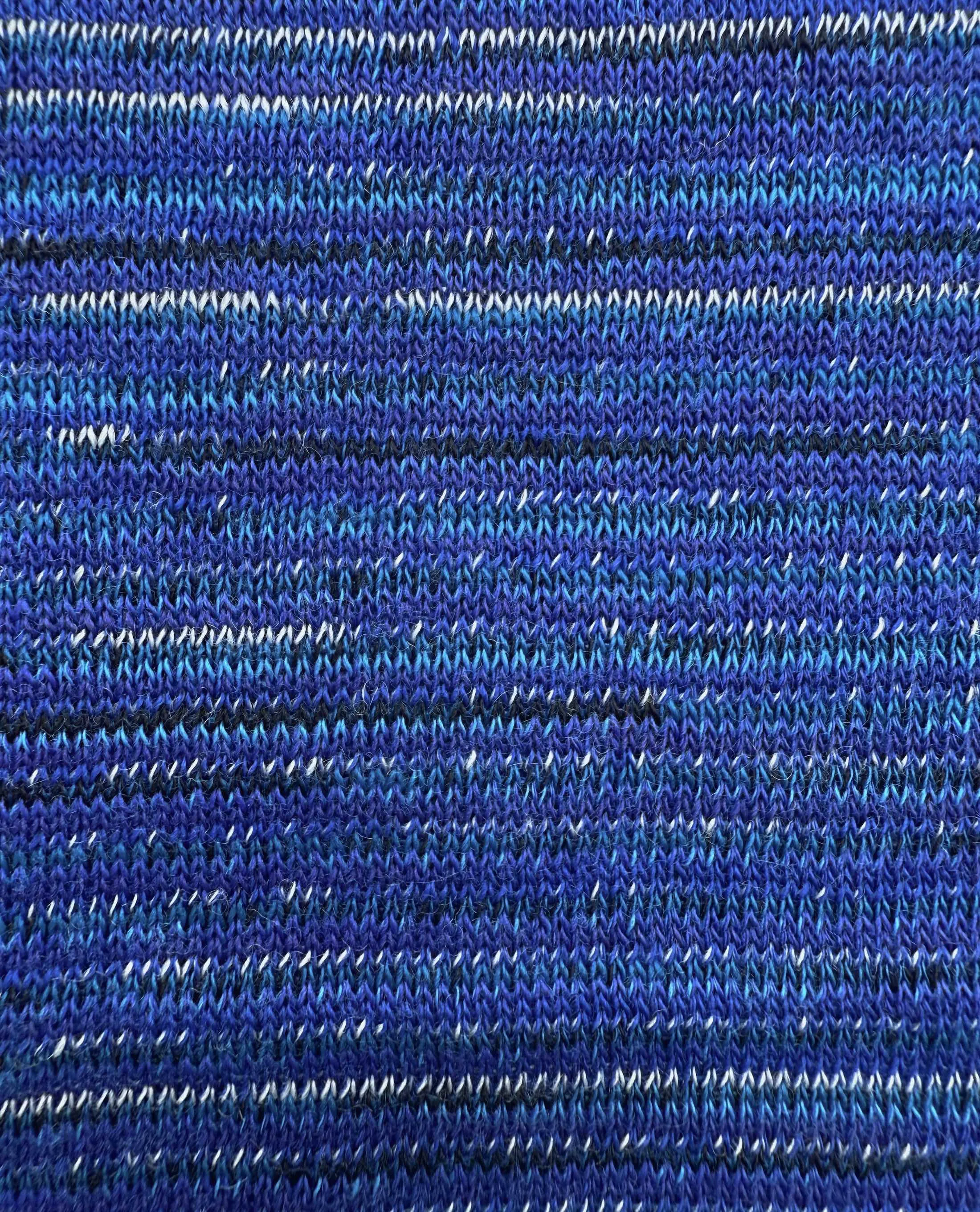 Merino Beanie Wrap - Alpine Blues