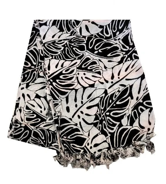 Monstera Sarong