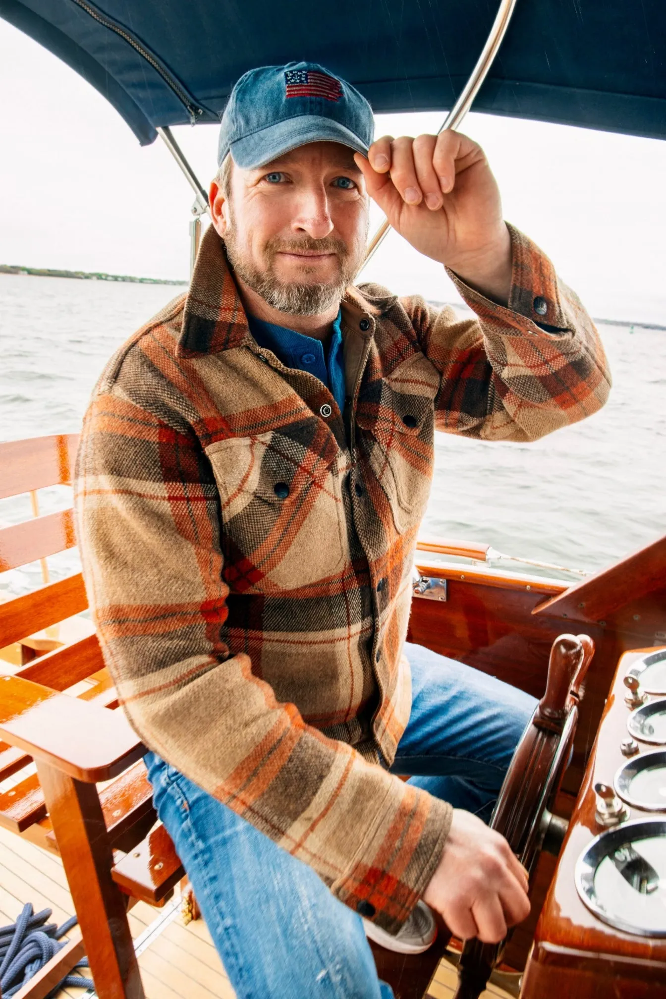 Old Glory Hat- Navy