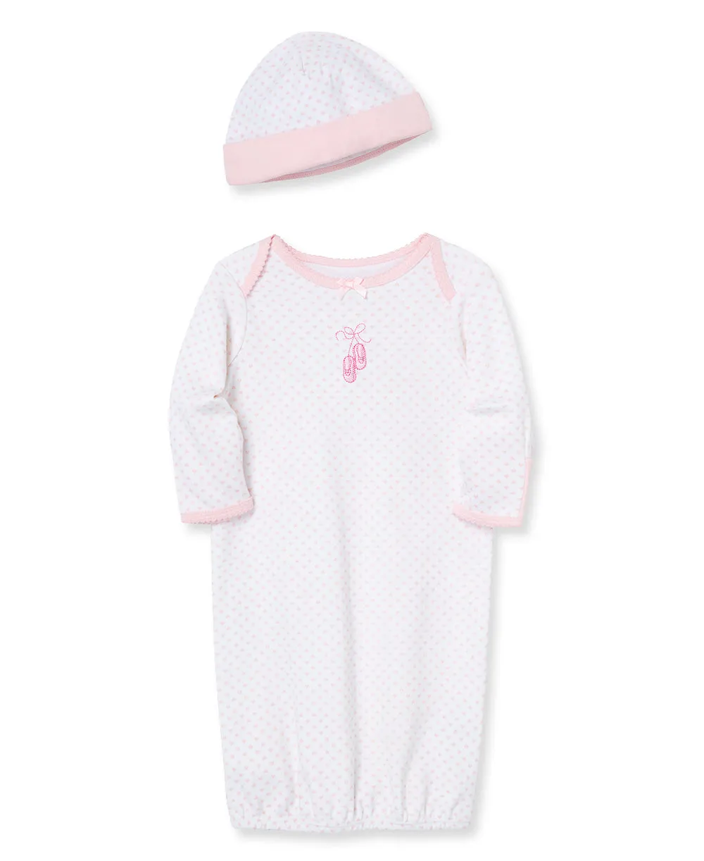 Prima Ballerina Sleeper Gown And Hat