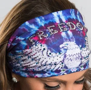 Red, White & Blue Freedom Headbands - A Patriotic Accessory