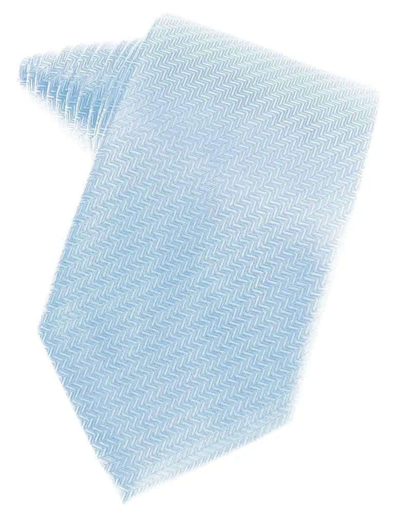 Sage Herringbone Necktie
