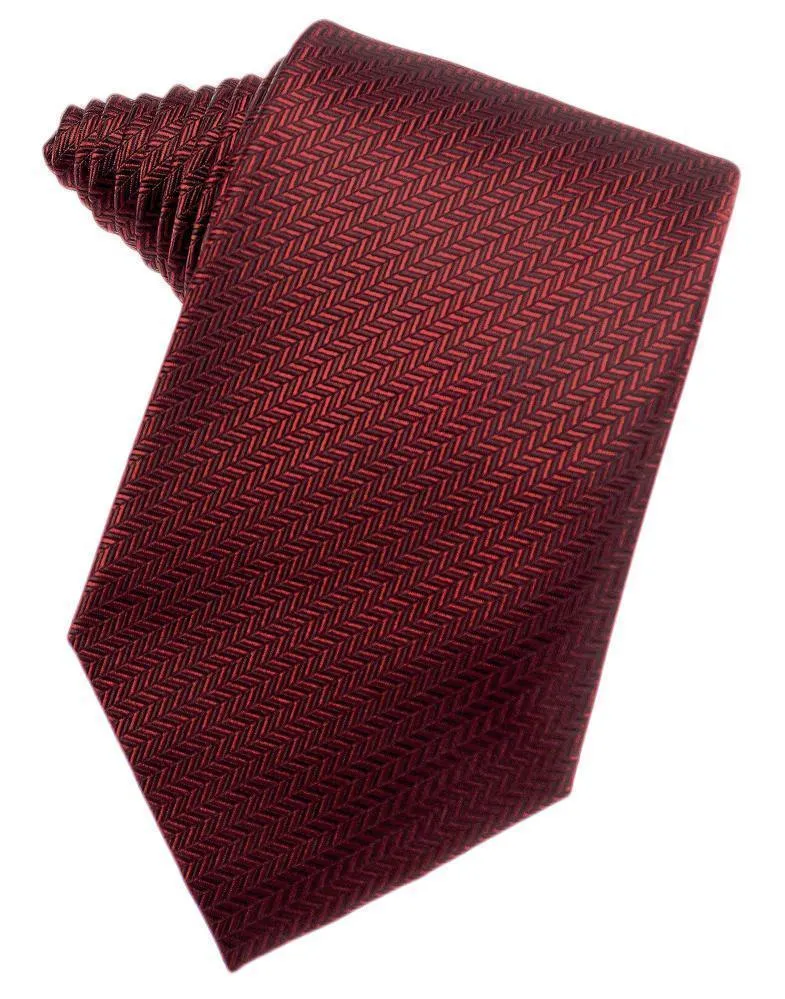 Sage Herringbone Necktie