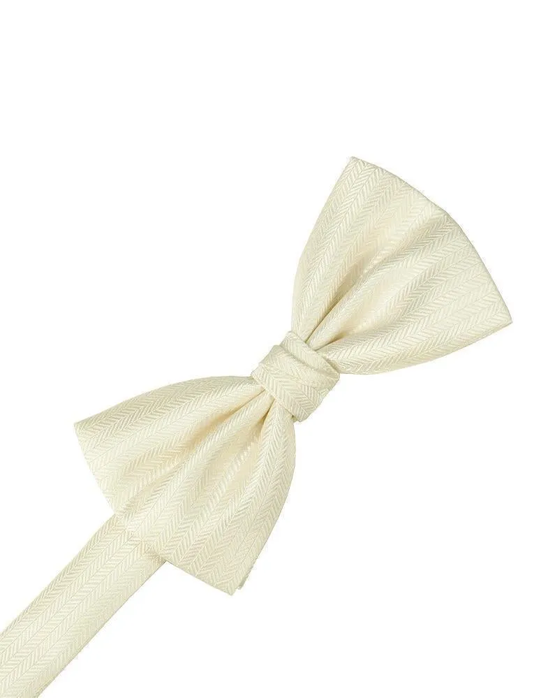 Sunbeam Herringbone Bow Tie