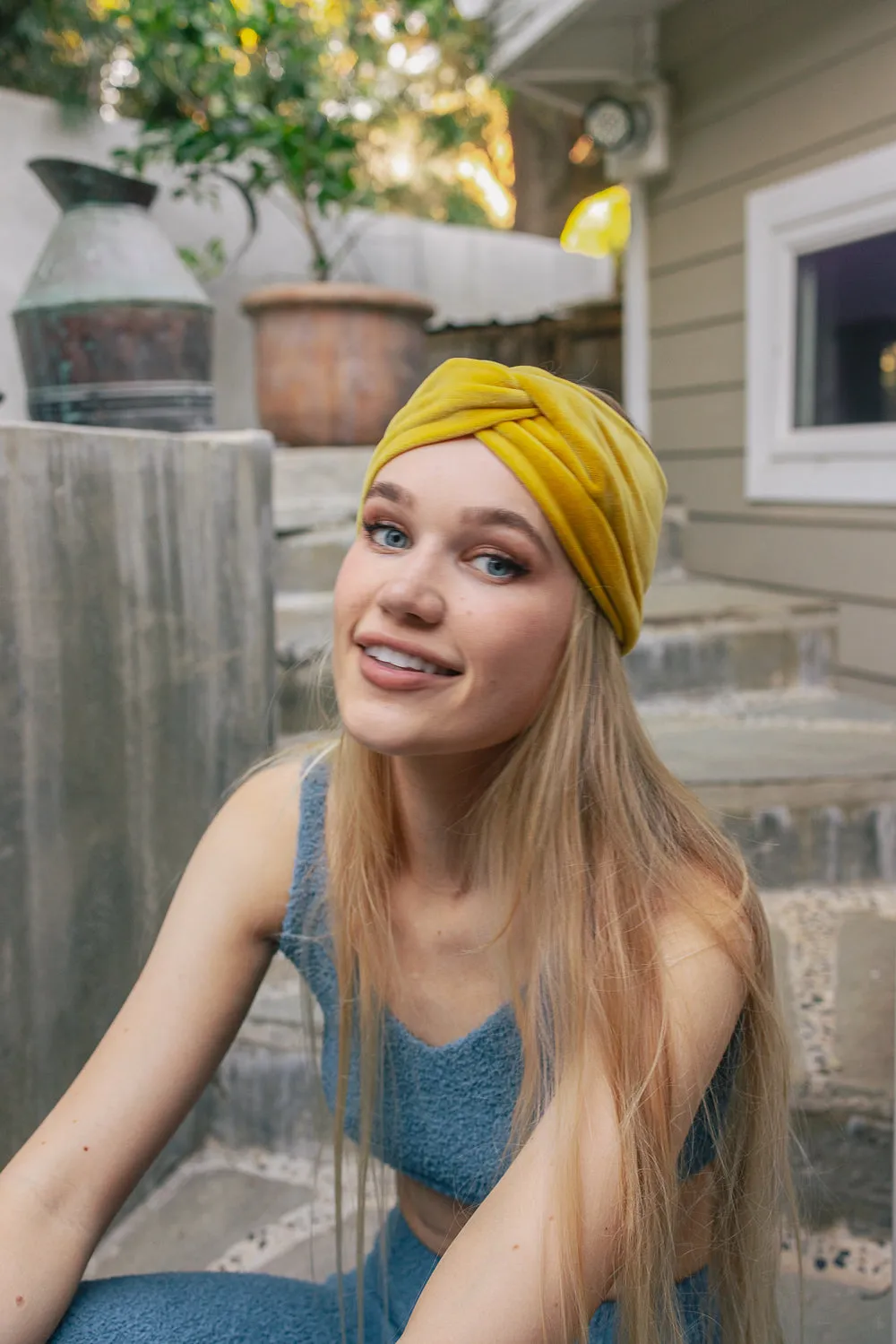Twisted Velvet Headwrap