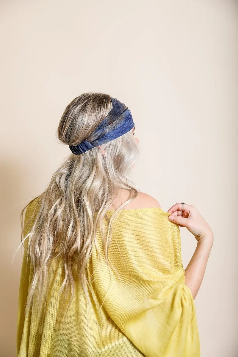 Wide Tie-Dye Headband