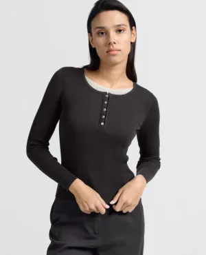 Yaya Phatom Rib Stitch Knit
